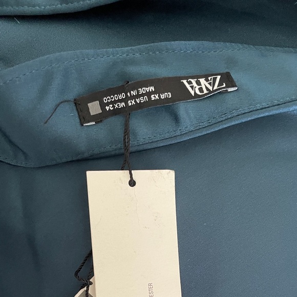 Zara Special Edition Draped Midi Dress - Picture 8 of 10